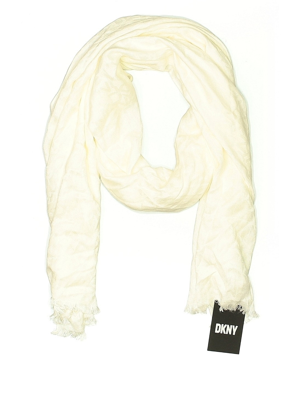 DKNY Soft Cream Lightweight Scarf - NWT